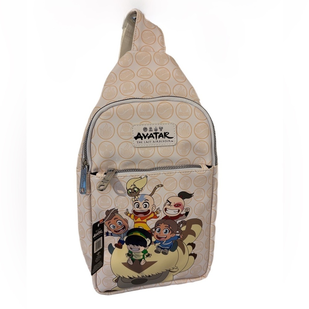 Nickelodeon vegan leather crossbody sling bag featuring the Avatar
